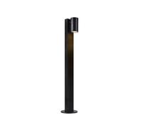 Nordlux Path light Tin 80, black, aluminium, IP44, GU10
