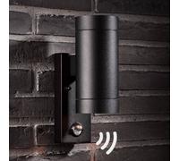 Nordlux Tin Maxi Double Sensor Wall light Black, Black