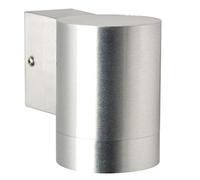 Tin Outdoor Patio Terrace Metal Wall Light in Aluminium (Diam) 6cm Nordlux Silver One Size