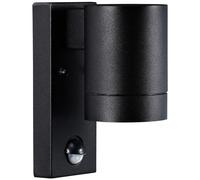 Nordlux Tin Maxi Sensor Wall Light Black, Black
