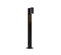Nordlux Path light Tin 80, black, aluminium, IP44, GU10