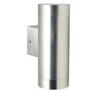 Nordlux Tin Outdoor Aluminium Wall Light Weatherproof Silver,mains