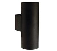 Nordlux Tin Maxi Outdoor Wall Light Dual GU10 Black
