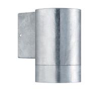 Nordlux Tin Outdoor Wall Light Silver Galv Steel GU10 IP54 Mains | 5704924014994