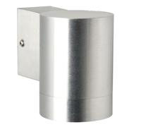 Nordlux Tin Outdoor Wall Light Silver Metal Garden GU10 IP54 Mains
