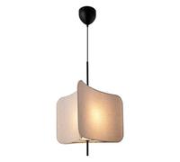 Nordlux Modern Indoor Pendant Light Black Textile E27 Fabric Shade - Mains Powered, IP20 Nordlux Black