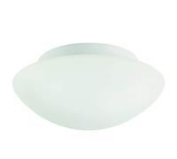 Nordlux UFO Indoor Ceiling Light White Glass E27 Bathroom Safe - Bathroom, En-Suite, Kitchen Mains Powered, IP44-43
