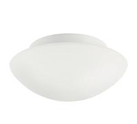 Nordlux UFO Indoor Ceiling Light White Glass E27 Bathroom Safe - Bathroom, En-Suite, Kitchen Mains Powered, IP44-43