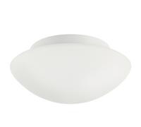 Nordlux Ufo Indoor Ceiling Light White Glass E27 Bathroom Safe - Mains Powered, IP44-43 Nordlux White