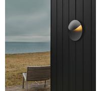 Nordlux Valopin Seaside LED outdoor wall light, black