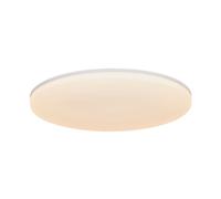 Nordlux Vic Indoor Ceiling Light White Plastic Intergrated LED 25, 000hrs - Mains Powered, IP21 Nordlux White