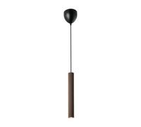 Nordlux Vico pendant light, metal shade, 1-bulb, brown metallic
