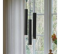 Nordlux Vico 3-Rondel Indoor Dining Living Kitchen Hallway Pendant In Black (Diam) 5Cm