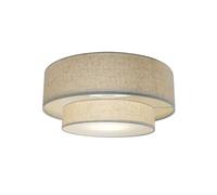 Nordlux Vintage Indoor Ceiling Light Beige Textile E27 Ceiling Rose - Mains Powered, IP20 Nordlux Beige
