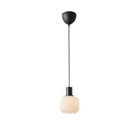 Nordlux Vintage Indoor Pendant Light Black Glass E27 Ribbed - Mains Powered, IP20 Nordlux Black