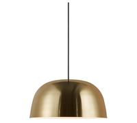 Nordlux Vintage Indoor Pendant Light Brass Metal E27 White Inner - Mains Powered, IP20 in Gold Nordlux Gold