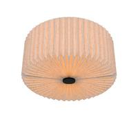 Nordlux Vivienne Indoor Ceiling Light Black Textile E27 Diffused - Mains Powered, Ip20