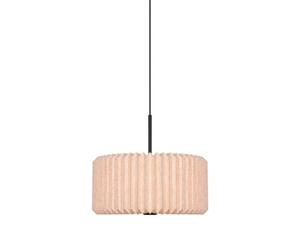 Nordlux Vivienne Indoor Pendant Light Black Textile E27 Diffused - Mains Powered, Ip20