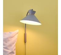 Nordlux Wall light Dial, with plug, grey