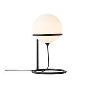 Nordlux Wilson Table Lamp Black Glass Livingroom G9 Switch Nordlux Black