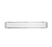 Nordlux Works Ip65 2x10W LED - Batten Light Fitting - Grey, Grey