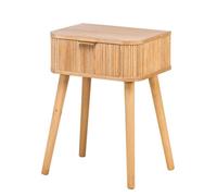 Nordlys 1-Drawer Wood Nightstand Classic Style Bedroom