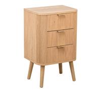 Nordlys 3-Drawer Natural Wood Dresser Classic Style Bedroom