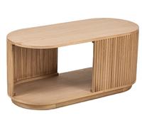 Nordlys Coffee table in Wood with Storage in Brown Nordlys Brown