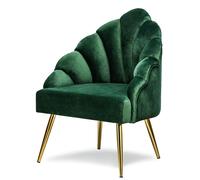 Nordlys Design Lounge Chair with Metal Legs in Green Nordlys Green