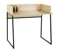 Nordlys Industrial Cream Desk With 2 Drawers Industrial Style Bedroom