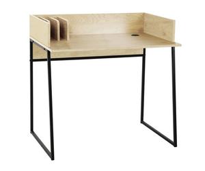 Nordlys Industrial Cream Desk With 2 Drawers Industrial Style Bedroom