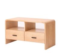 Nordlys Scandinavian Tv Stand In Wood With 2 Drawers Exotic Boho Living Room