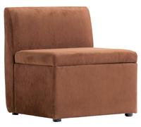 Nordlys Sofa with Terracotta Fabric in Red Nordlys Red