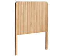 Nordlys Solid Wood 140 Headboard in Brown | Size: EU Single Nordlys Brown EU Single