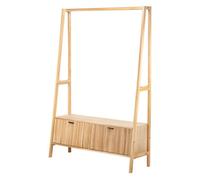 Nordlys Solid Wood Coat Rack Exotic Boho Entryway