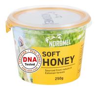 Nordmel Pure Natural Soft Honey 2 KG (8 * 250 gram Cups) - Unpasteurised, Unfiltered, Crystallized, Natural Honey