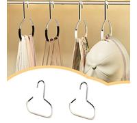 Nordreach 2 Pack White Hat Organizer for Baseball Caps - Metal Hat Rack Holds up to 36 Caps, Cap Holder for Closet Storage