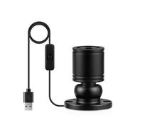 Nordreach 4 Pack LED Mini Spotlights 3W Jewelry Display Light with USB Cable Adjustable Spot Small Up Lights for Home Hotel Jewelry Decoration Painting Plant Wine Cabinet