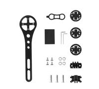 Nordreach Bike Computer Aluminum Out Front Mount Sets for 3 Model GPS Bike Computer, GPS Computer Road MTB Cycling Handlebar Holder Adapter for Road MTB Cycling Handlebar