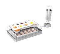 Nordreach Egg Incubators for Hatching 20 Egg with LED Egg Candle, Automatic Egg Turning, Humidity &temperature Control, Automatic Water Filling, For Chickens Duck Quail Goose Eggs