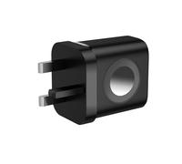 Nordreach for iwatch Charger Cable with Dock, 20W, 3 in 1 PD Fast Charger UK for iWatch Series SE/Ultra/10/9/8/7/6 Travel Essentials Fast Charging Block with USB C Plug, Black