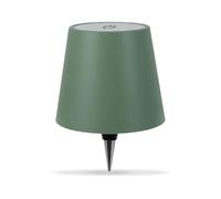 Nordreach Wireless Bottle Lampshade, 3 Color Stepless Dimming Wireless Wine Bottle Lamp USB Rechargeable Touch Control Desk Lamp for Bars, Living, Bedroom & Room Decor - Green