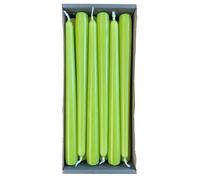 Nordring 12 Tapered Candles 2.3 x 25 cm Lime