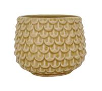 Nordring Ceramic Flower Pot Pino - colorful Planter, Pot for plants, sukkulents Size S (9,5 cm ø) Dia 3,75'' H 3'', Stoneware, ivory