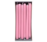 Nordring Tapered Candles 2.3 cm x 25 cm High Antique Pink Pack of 12