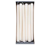Nordring Tapered Candles 2.3 x 25 cm Cream Pack of 12