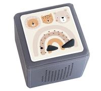 nordroom® Fløkky Protective Film Sticker Compatible with Toniebox, Perfect Fit and Self-Adhesive on Scratch-Resistant Vinyl, with Lion Animals, Protective Cover Music Box,