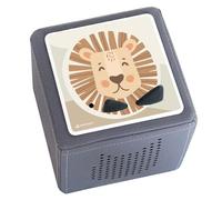 nordroom® Protective Film Mikkel Sticker Compatible with Toniebox, Perfect Fit and Self-Adhesive on Quality Scratch-Resistant Vinyl, with Animal Lion Motif, Protective Cover Music Box,