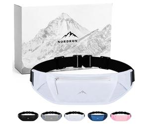 Nordrun Beta Running Fanny Pack, white, Running fanny pack