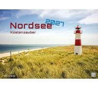 Nordsee - Küstenzauber - 2027 - Kalender DIN A2: Der Wandkalender mit den schönsten Nordsee-Motiven für das Jahr 2027 im extragroßen Format DIN A2 (ca. 60 x 42 cm)!